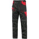 Orion Teodor derekas munkásnadrág (fekete/piros)