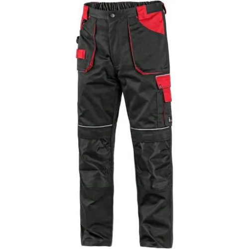 Orion Teodor derekas munkásnadrág (fekete/piros)