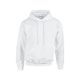 Gildan Heavy Blend kapucnis pulóver (fehér)