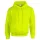 Gildan Heavy Blend kapucnis pulóver (fluo sárga)