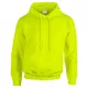 Gildan Heavy Blend kapucnis pulóver (fluo sárga)