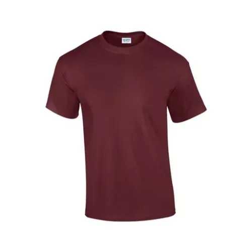 Gildan Ultra Cotton póló (bordó)