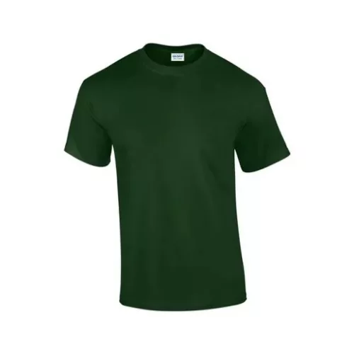 Gildan Ultra Cotton póló (sötétzöld)