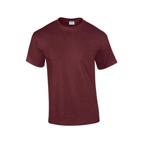 Gildan Heavy Cotton póló (bordó)