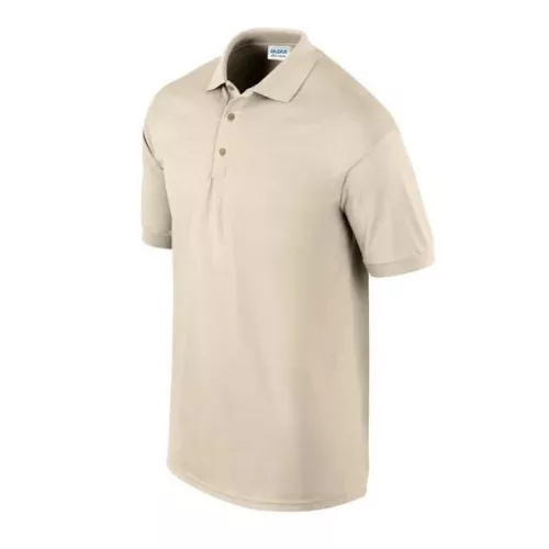 Gildan Ultra Cotton galléros póló (homok)