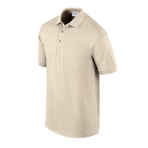 Gildan Ultra Cotton galléros póló (homok)