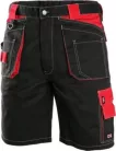 David rövidnadrág (fekete/piros)
