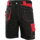 David rövidnadrág (fekete/piros)