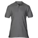 Gildan Premium Cotton galléros póló (szénszürke)