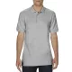 Gildan Premium Cotton galléros póló (sportszürke)