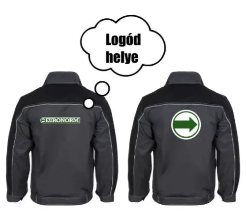 Feliratozás kabátra - nagy logó hátul (290x70, 250x250)