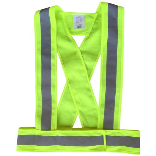 Jól láthatósági vállpánt, fluo sárga