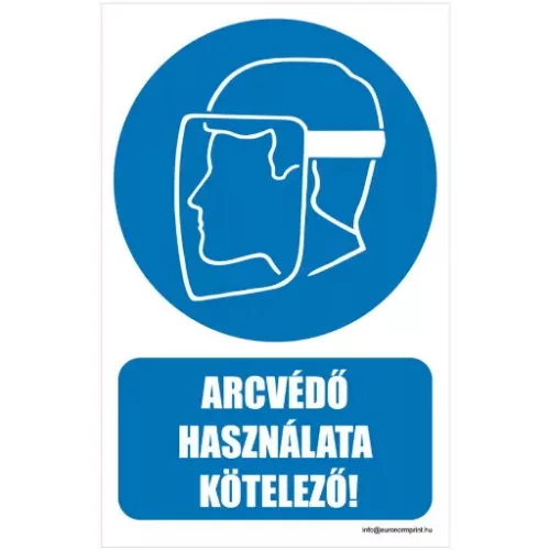 Arcvédő használata kötelező