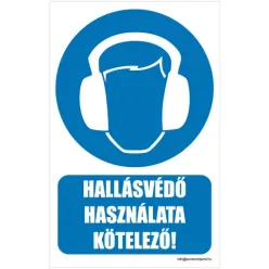 Hallásvédő használata kötelező