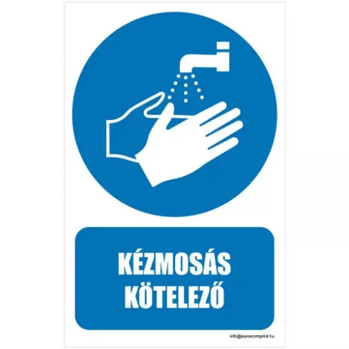 Kézmosás kötelező