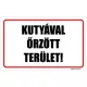 Kutyával őrzött terület