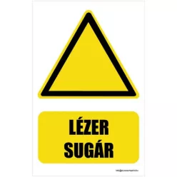 Lézersugár!