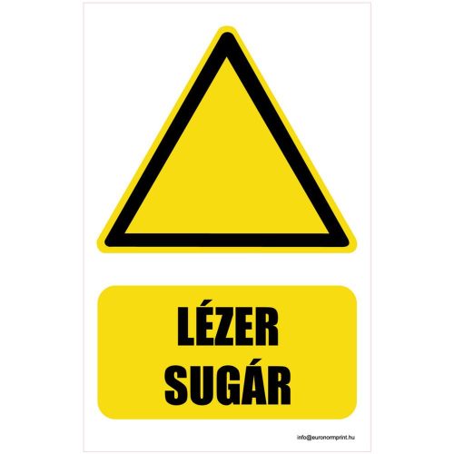 Lézersugár!