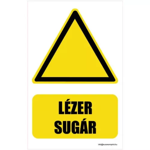 Lézersugár!