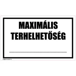 Maximális terhelhetőség