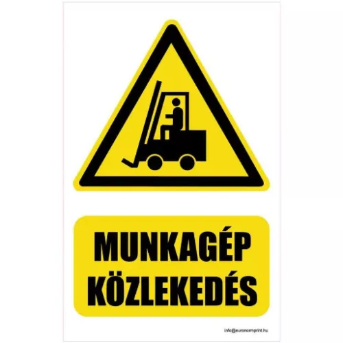 Munkagép közlekedés