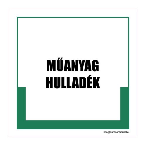 Műanyag hulladék