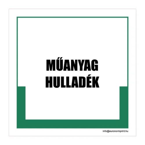Műanyag hulladék