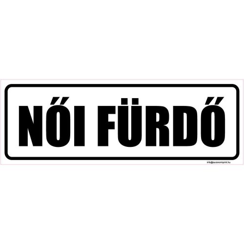 Női fürdő