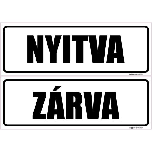 Nyitva-zárva