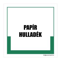 Papír hulladék
