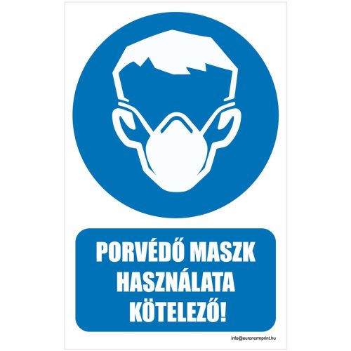Porvédő maszk használata kötelező