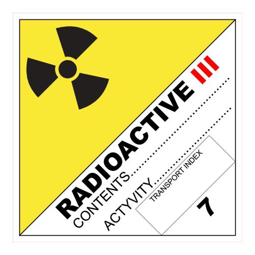 Radioaktív anyag III