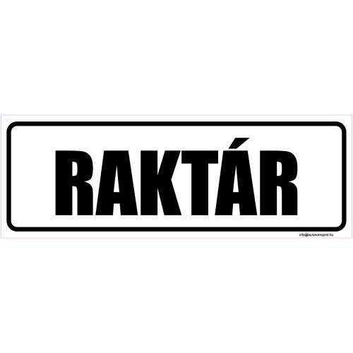 Raktár