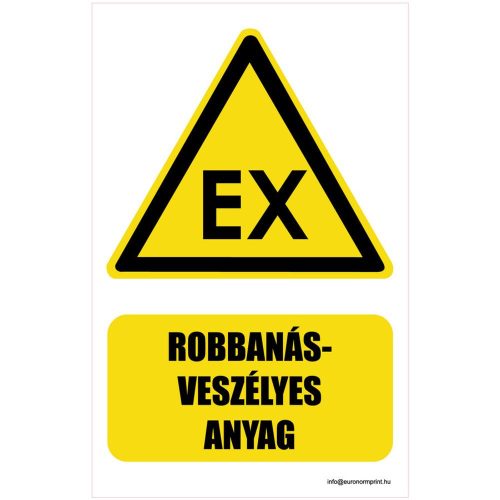 Robbanásveszélyes anyag