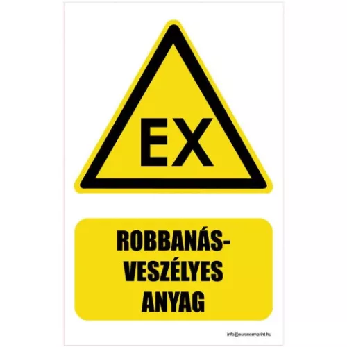 Robbanásveszélyes anyag