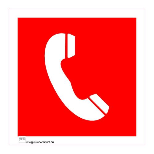 Tűzbejelentő telefon jel