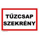 Tűzcsap szekrény