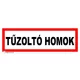 Tűzoltó homok