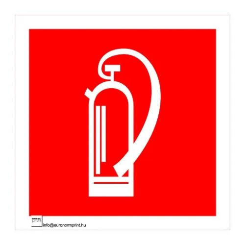 Tűzoltó készülék jel