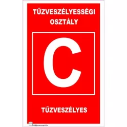 Tűzveszélyességi osztály "C"