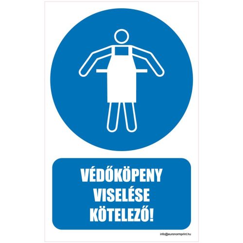 Védőkötény viselése kötelező