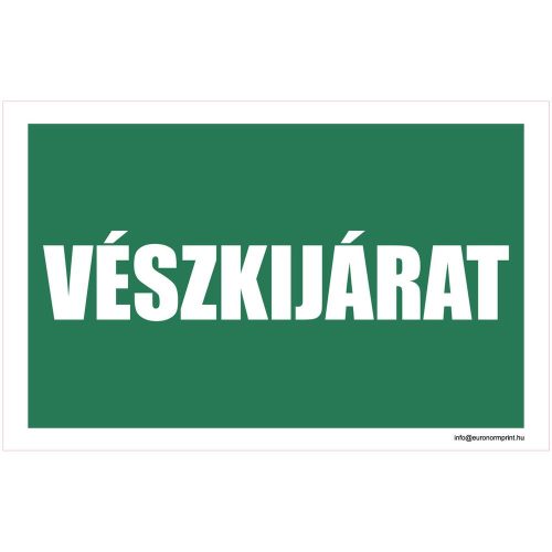 Vészkijárat 1