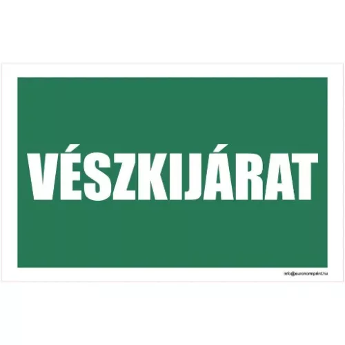 Vészkijárat 1