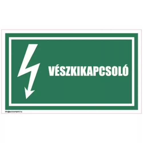 Vészkikapcsoló 1