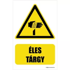Vigyázz! Éles tárgy