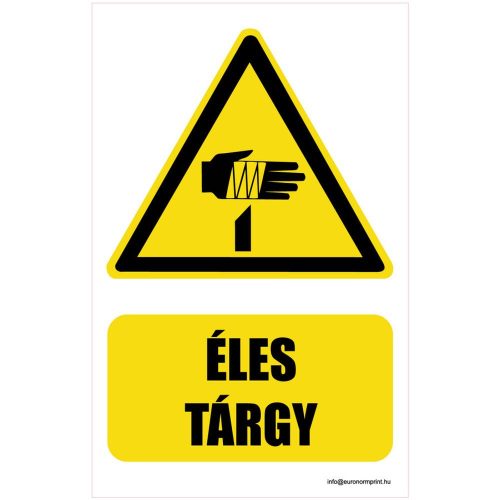 Vigyázz! Éles tárgy