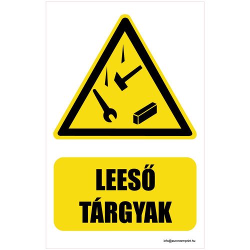 Vigyázz! Leeső tárgyak