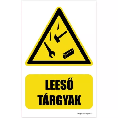 Vigyázz! Leeső tárgyak