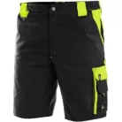 Brighton rövidnadrág, fekete/sárga