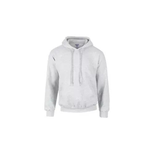 Gildan Dryblend kapucnis pulóver (hamuszürke)